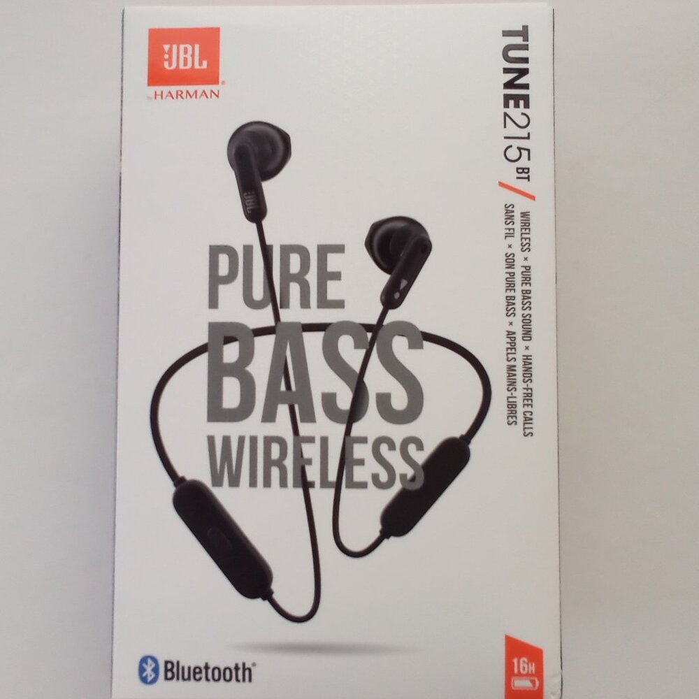 JBL TUNE 215BT  Wireless Bluetooth 5.0 Earbud Headphones, 16-your battery life.